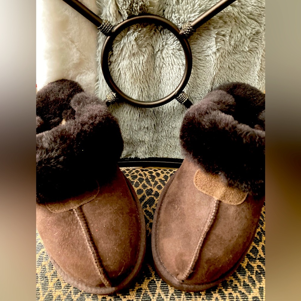 Sheep touch slippers